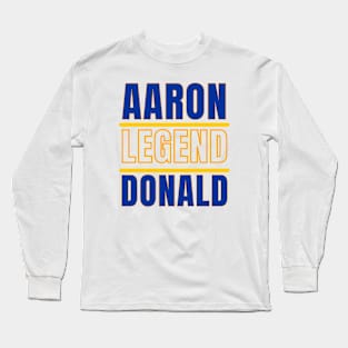 AARON LEGEND DONALD Long Sleeve T-Shirt